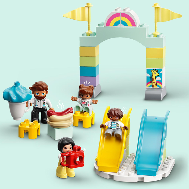Zestaw klocków LEGO DUPLO Park rozrywki 95 elementów (10956) - obraz 7