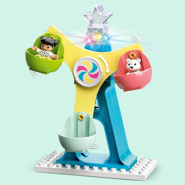 Zestaw klocków LEGO DUPLO Park rozrywki 95 elementów (10956) - obraz 11