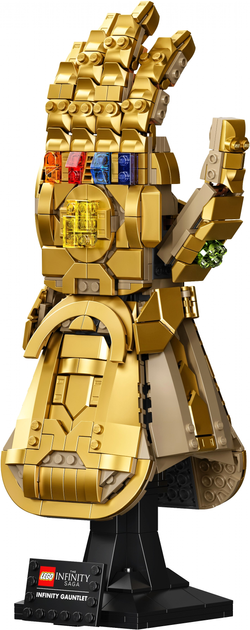 Zestaw klocków LEGO Super Heroes Marvel Rękawica Nieskończoności 590 elementów (76191) - obraz 2