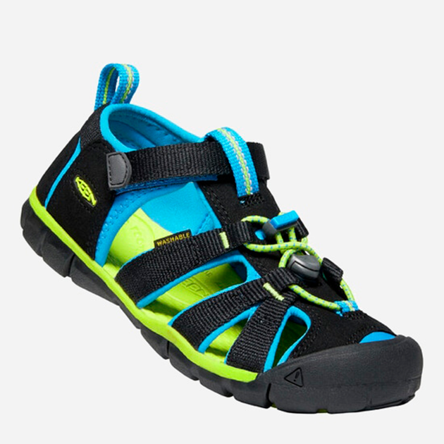 Сандалії дитячі Keen 800770-40-81 34 (2US) Чорний/Блакитний (0191190521823) - зображення 1