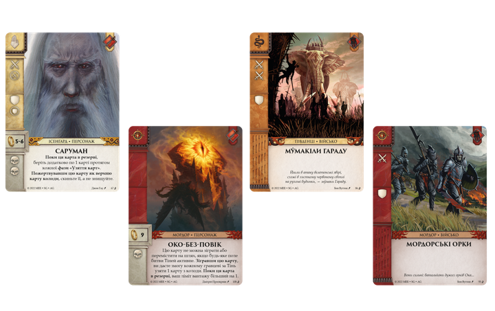 Настольная игра Geekach Война Кольца. Карточная игра (War of the Ring) - изображение 5