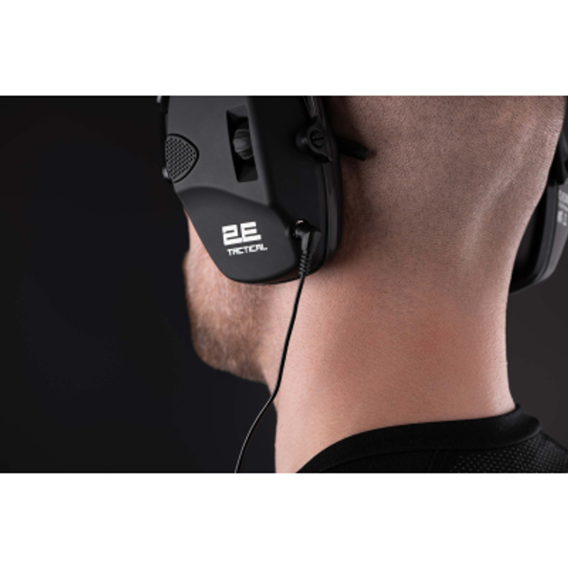 Навушники для стрільби 2E Pulse Pro NRR 22 dB активні Black (2E-TPE026BK) - зображення 2