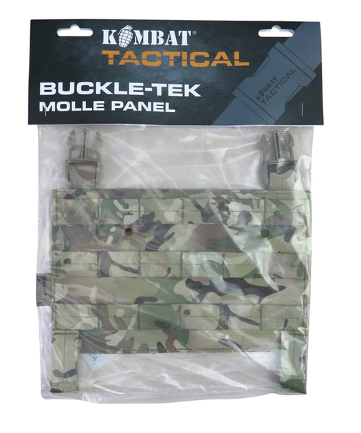 Панель для плитоноски KOMBAT UK Buckle-tek Molle Panel мультікам (SK-kb-btmp-btp) - зображення 2