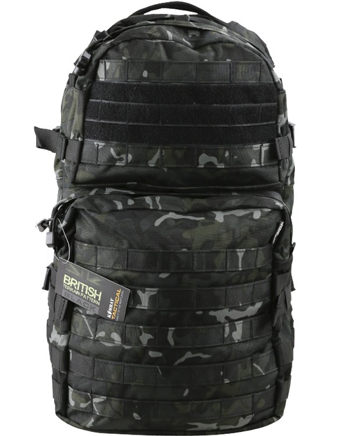 Рюкзак тактический военный армейский KOMBAT UK Medium Assault Pack мультикам черный 40л (SK-kb-map-btpbl) - изображение 2