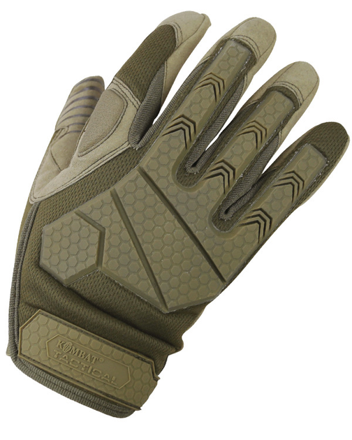 Рукавиці тактичні військові польові рукавички тактичні KOMBAT UK Tactical Gloves XL койот (SK-kb-atg-coy-xl) - зображення 2
