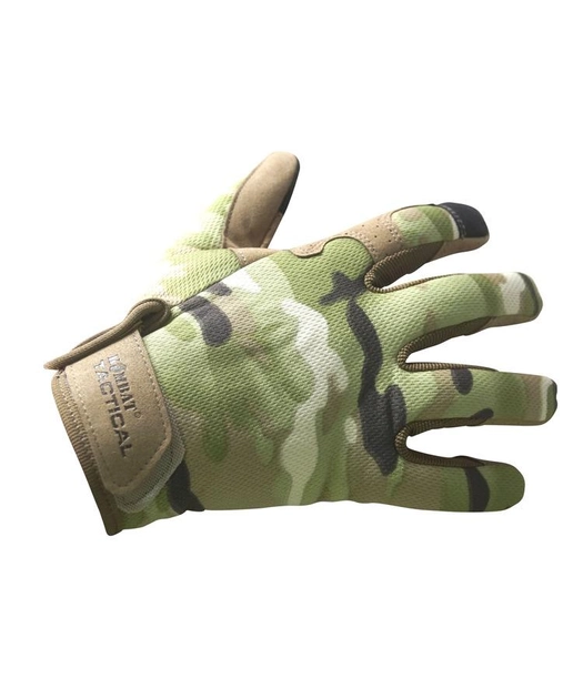 Тактические перчатки KOMBAT UK защитные перчатки L мультикам (SK-kb-og-btp-l) - изображение 1