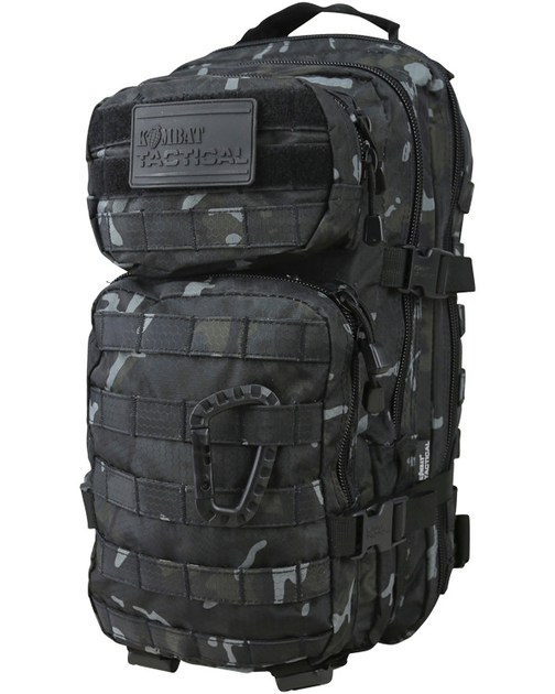 Рюкзак тактический армейский военный KOMBAT UK мультикам черный 28л (SK-kb-hssmap-btpbl) - изображение 1