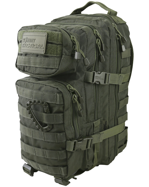 Рюкзак тактический военный армейский KOMBAT UK оливковый 28л (SK-kb-hssmap-olgr) - изображение 1
