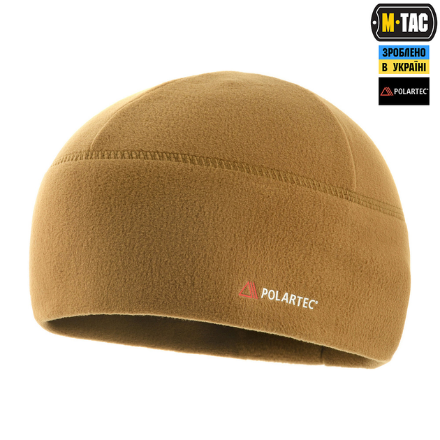 Шапка тактическая зимняя теплая M-Tac Watch Cap флис Light Polartec L койот (SK-40562005-L) - изображение 2