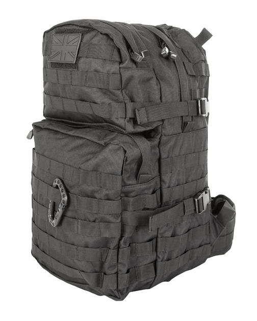 Рюкзак тактический военный армейский KOMBAT UK Medium Assault Pack черный 40л (SK-kb-map-blk) - изображение 1