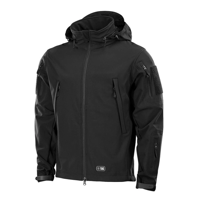 Куртка M-Tac Soft Shell Black XL - зображення 1