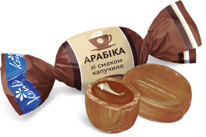 Карамель Konti Арабіка зі смаком капучино 1.8 кг (4823012268413 ...