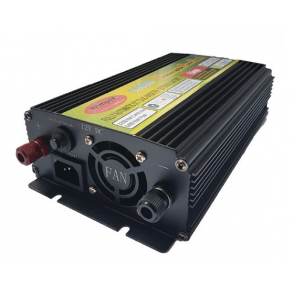 Потужний перетворювач інвертор напруги Wimpex 3200 W 12/220V чорний - зображення 3