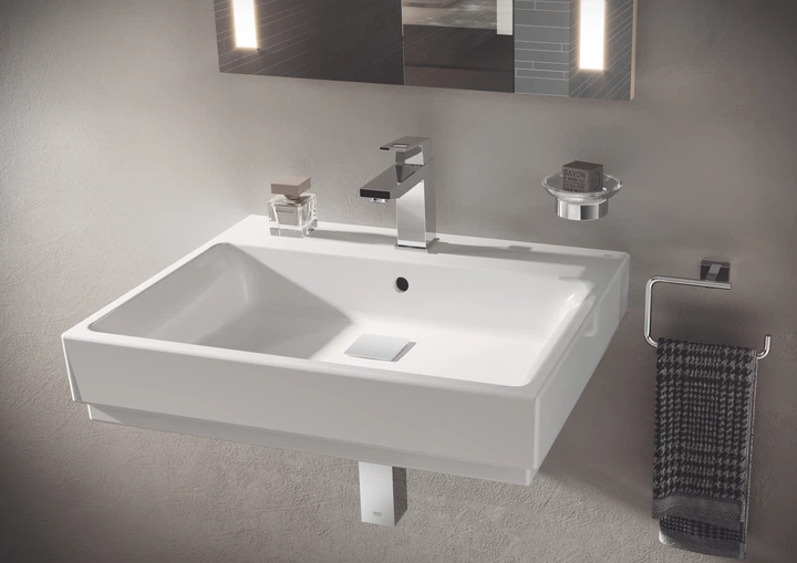 Держатель для стакана Grohe металл 340 мм Стальной хром (608052) - изображение 4