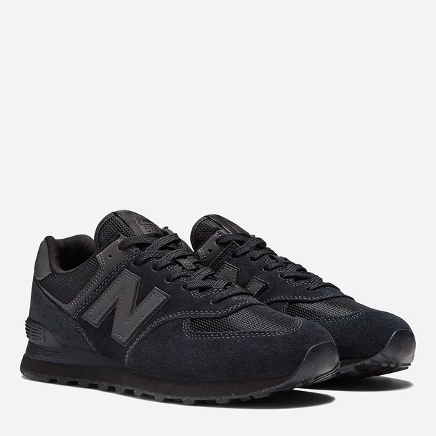 Buty sportowe damskie New Balance 574 ML574EVE 37 (4.5US) Czarne (195907808450) - obraz 3