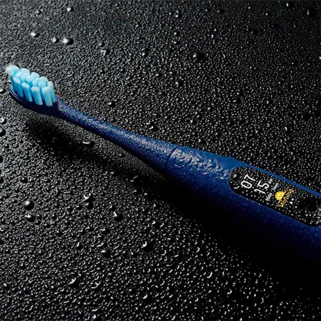 Розумна зубна електрощітка Oclean X Pro Navy Blue (OLED) (Міжнародна версія) (6970810551068) - зображення 5