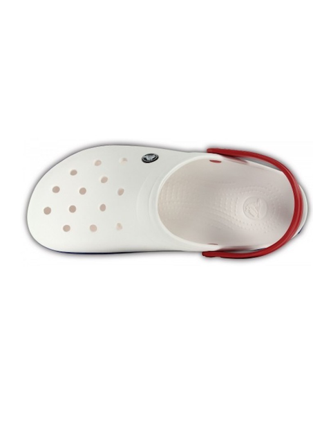 Сабо Crocs Crocband White/Biue (Білий/Синій) M8W10 41 - Фото 2 Сабо Crocs Crocband White/Biue (Білий/Синій) M8W10 41 - зображення 2
