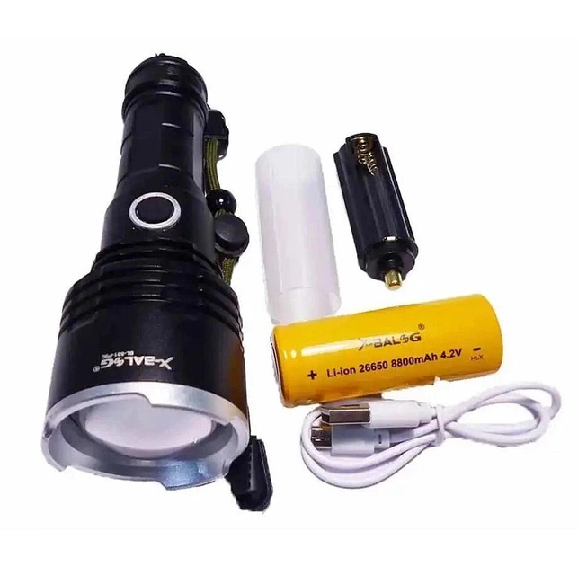 Ліхтар ручний акумуляторний X-balog Bl-531-p90, powerbank - зображення 4