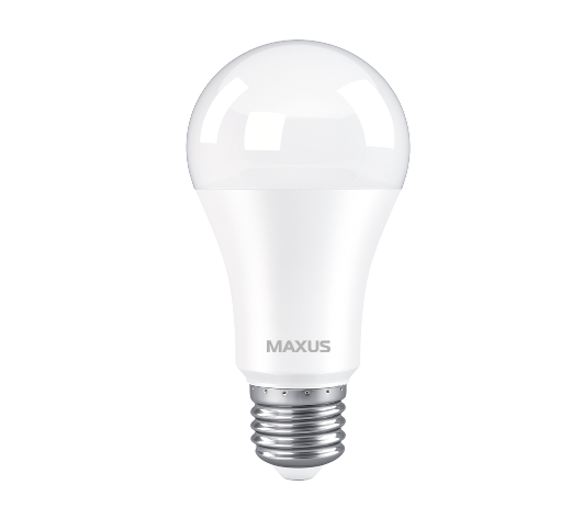 Лампа світлодіодна MAXUS 1-LED-777 A60 12 W 3000 K 220 V E27 - зображення 2