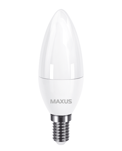 Лампа світлодіодна MAXUS 1-LED-732 C37 5 W 4100 K 220V E14 - зображення 2
