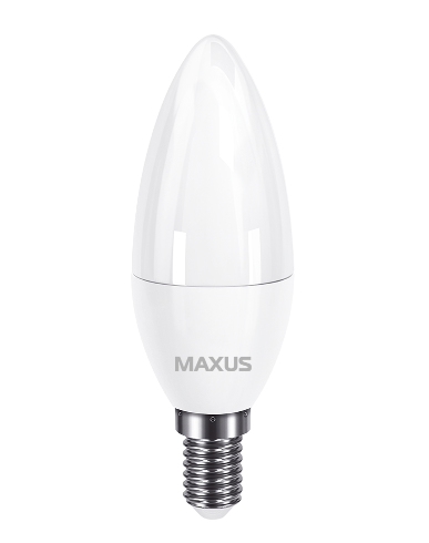 Лампа светодиодная MAXUS 1-LED-731 C37 5W 3000K 220V E14 - изображение 2