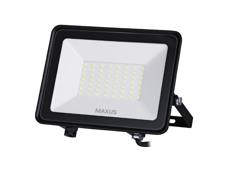 Світлодіодний прожектор 50W, 5000K, светодиодный MAXUS FL-04 - зображення 2