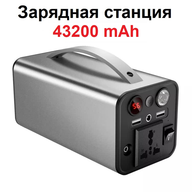Портативная зарядная станция VHG OKD180 180W 43200mAh Portable Power ...