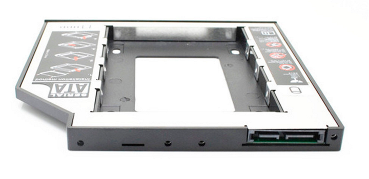 コンクリート DVD Переходник адаптер CD/DVD 12.7 mm to HDD/SSD 2.5