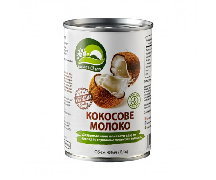 Молоко кокосовое Nature's Charm 400 г от продавца: Місце насолоди ...