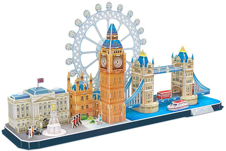 3D-пазл CubicFun City Line London (MC253h) (6944588202538) - зображення 2