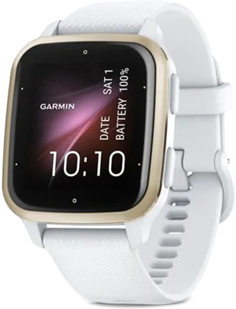 Спортивные часы Garmin Venu Sq 2 Music Peach Gold Aluminium Bezel with ...