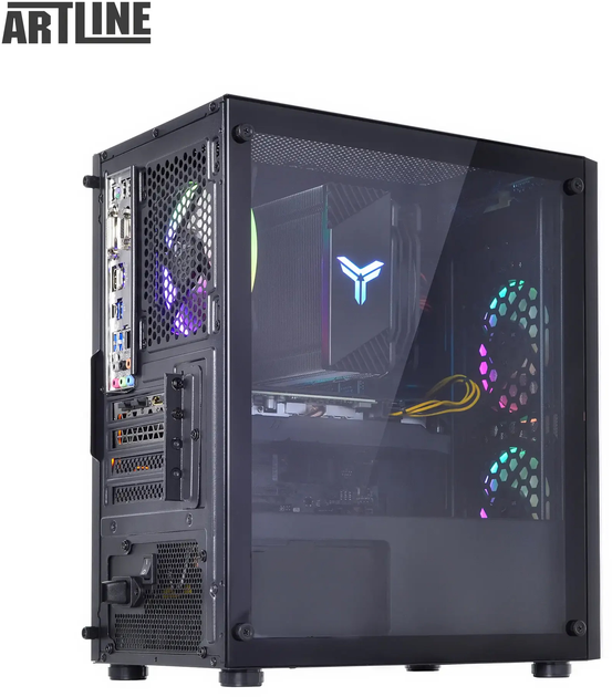 Комп'ютер ARTLINE Gaming X64 (X64v12) AMD Ryzen 5 5600 / RAM 16ГБ / SSD 1ТБ / AMD Radeon RX 6600 8ГБ - зображення 9