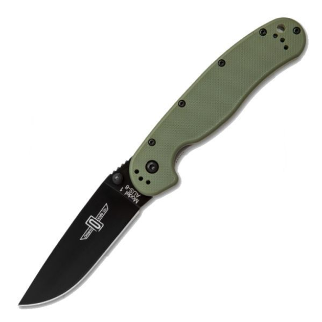 Нож Ontario RAT-1 OD Black - изображение 2