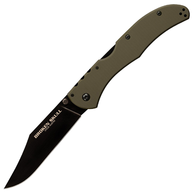 Нож Cold Steel Broken Skull 3 Black OD Green - изображение 1