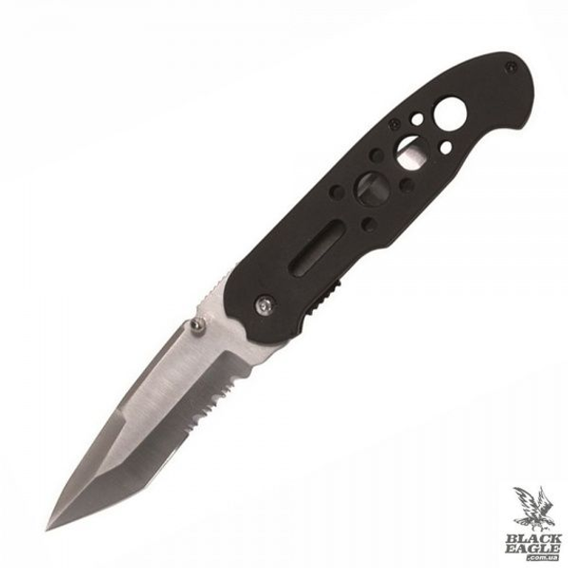 Ніж MIL-TEC One-hand Tantoo Knife Black - зображення 1