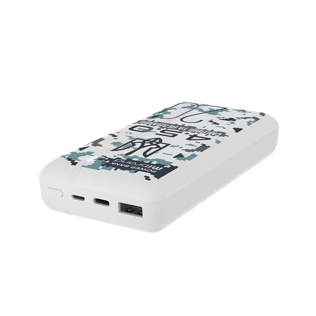 Патріотичний Power Bank Mibrand "4.5.0" 20000 mAh Snow Leopard (MI20K/4.5.0) - зображення 4
