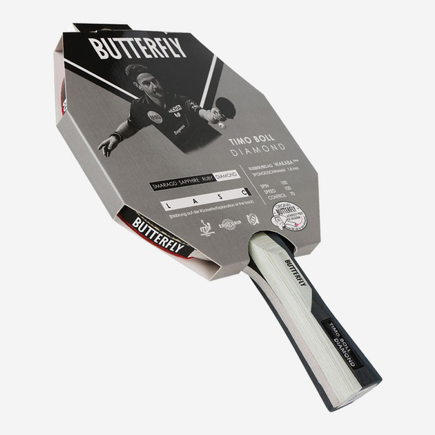 Ракетки для настольного тенниса Butterfly Timo Boll Diamond – фото ...