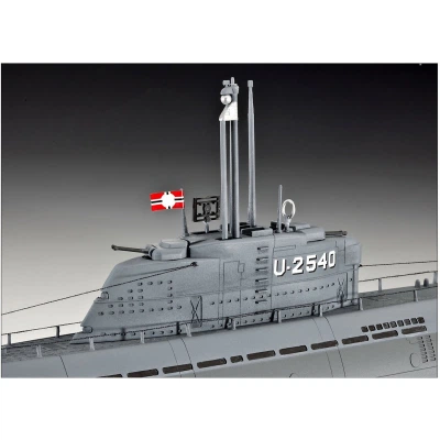 Сборная модель Revell Подлодка Type XXI с интерьером, уровень 4, 1