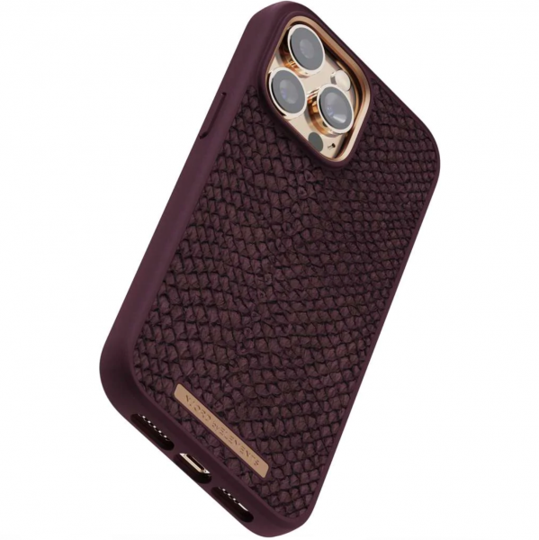 Чехол накладка Njord Salmon Leather MagSafe Case Rust для iPhone 14 Pro Max (NA44SL03) - Фото 7 Чехол накладка Njord Salmon Leather MagSafe Case Rust для iPhone 14 Pro Max (NA44SL03) - изображение 7