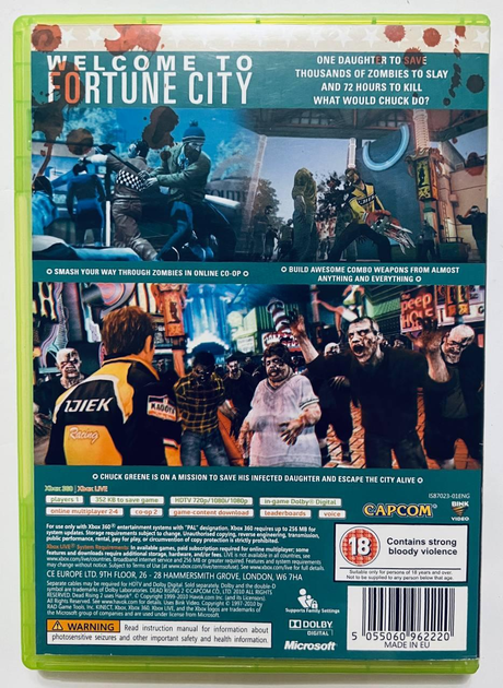 Dead Rising 2, Б/У, английская версия - диск для Xbox 360 – низкие цены ...