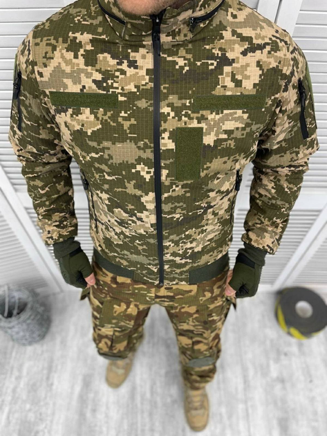 Куртка тактическая Рипстоп Elite Пиксель S - изображение 1