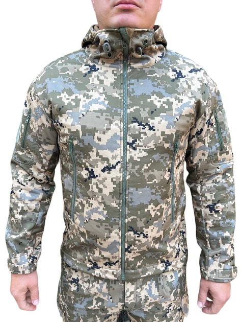 Теплая куртка с Софтшел пиксель S - изображение 2