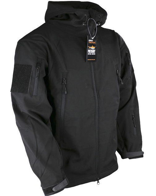 Куртка тактична KOMBAT UK Patriot Soft Shell Jacket XXXL (kb-pssj-blk-xxxl00001111) - зображення 1