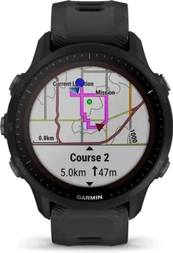 Смарт-годинник Garmin Forerunner 955 Solar Black (010-02638-20) - зображення 4