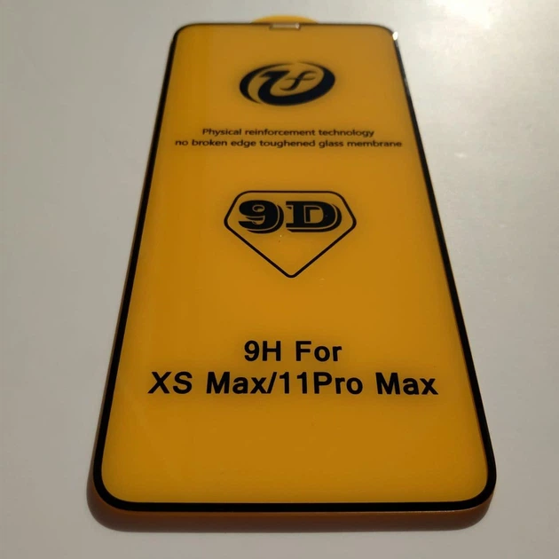 Защитное стекло 9D Apple iPhone XS Max iPhone 11 Pro Max - Фото 3 Защитное стекло 9D Apple iPhone XS Max iPhone 11 Pro Max - изображение 3