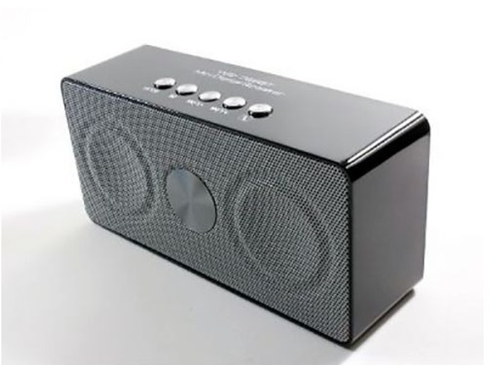 Портативная bluetooth колонка MP3 WS-768BT 2200mAh Black - изображение 2