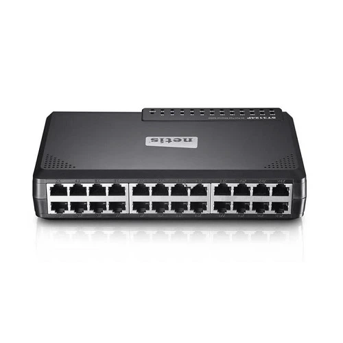 Комутатор Netis ST3124P некерований 24х10/100Mbps Fast Ethernet - Фото 1 Комутатор Netis ST3124P некерований 24х10/100Mbps Fast Ethernet - зображення 1