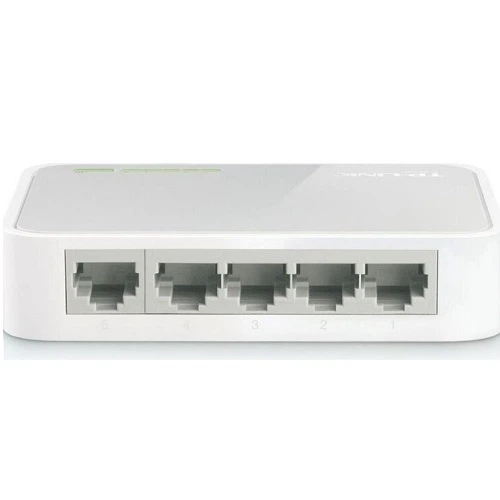 Коммутатор TP-Link TL-SF1005D Desktop Switch 5xRJ-45 10/100Mbps пластиковый корпус - Фото 4 Коммутатор TP-Link TL-SF1005D Desktop Switch 5xRJ-45 10/100Mbps пластиковый корпус - изображение 4