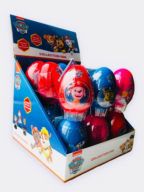 Цукерка з іграшкою Paw Patrol Щенячий патруль 18 шт – низькі ціни ...