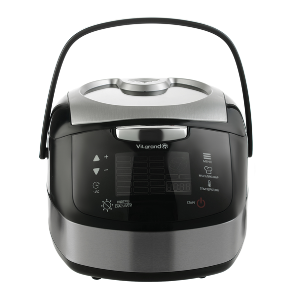 Мультиварка ViLgrand VMC2151DF Sensor Fryer 5 л 900Вт 21 програм фри пароварка йогуртница сенсор (OP-77978) - изображение 3